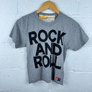 Aviator Nation Charcoal Rock & Roll Tee